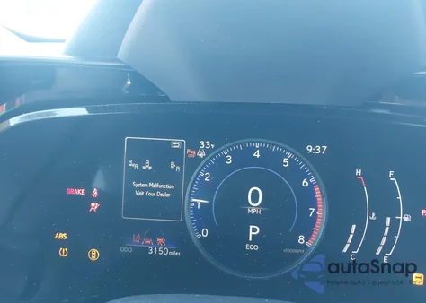 2025 Lexus Nx 350 Premium z USA, uszkodzony, nr VIN 2T2GGCEZ9SC093138